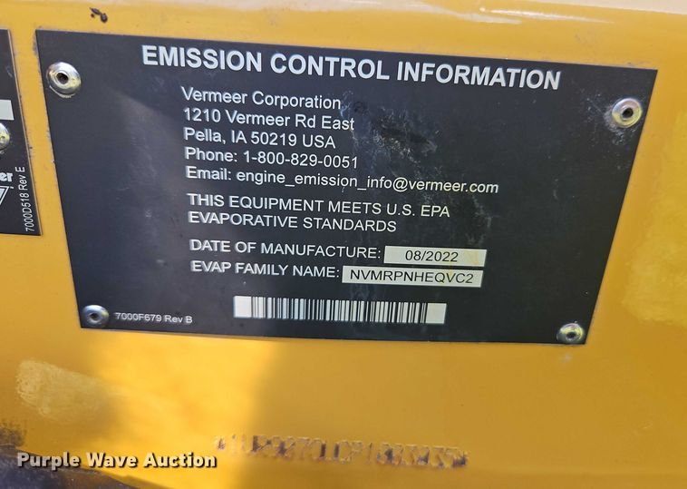 image for item EB8324 2023 Vermeer SPX25 vibratory cable plow