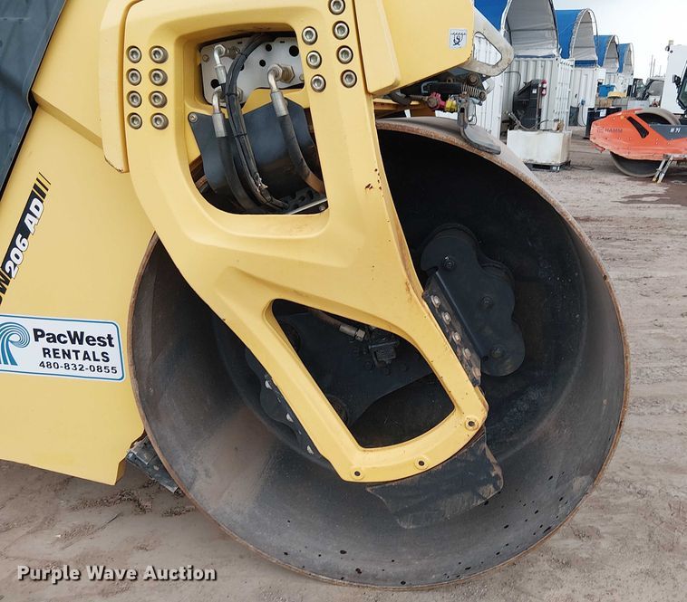 image for item EC1194 2016 Bomag BW206 AD-5 double drum vibratory roller