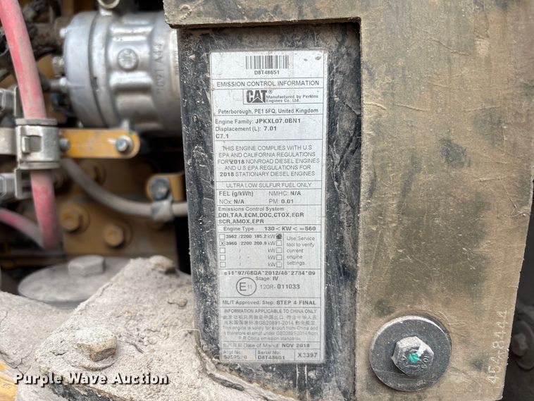 image for item EC3776 2019 Caterpillar 950M wheel loader