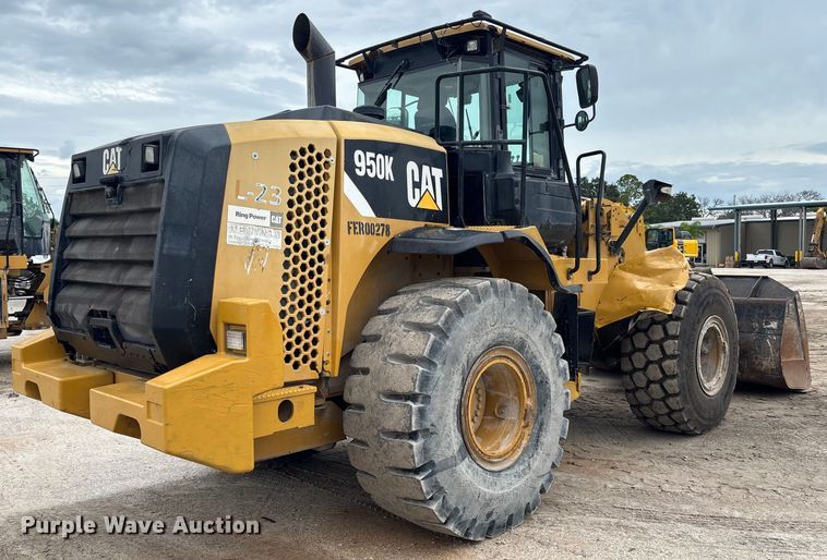 CARGADOR FRONTAL 2013 CATERPILLAR 950K
