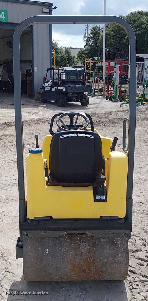 image for item EC3827 2018 Wacker Neuson RD12A double drum vibratory roller