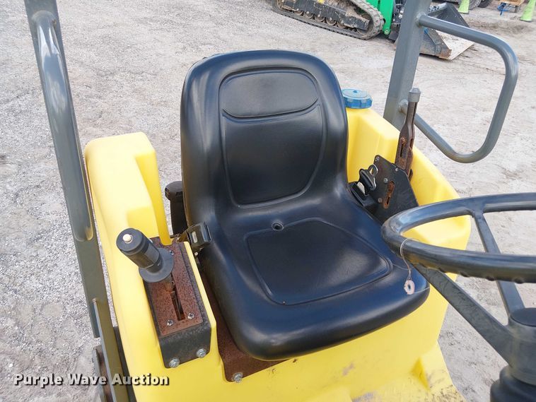 image for item EC3827 2018 Wacker Neuson RD12A double drum vibratory roller