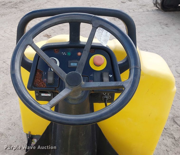 image for item EC3827 2018 Wacker Neuson RD12A double drum vibratory roller