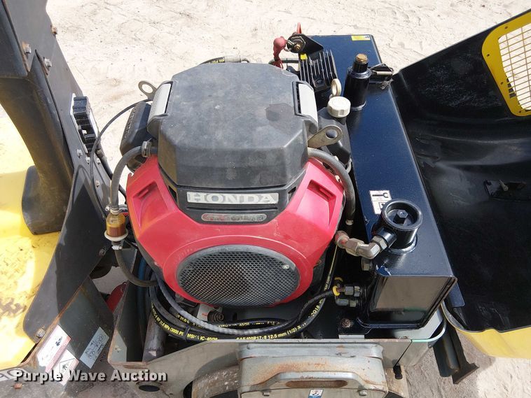 image for item EC3827 2018 Wacker Neuson RD12A double drum vibratory roller