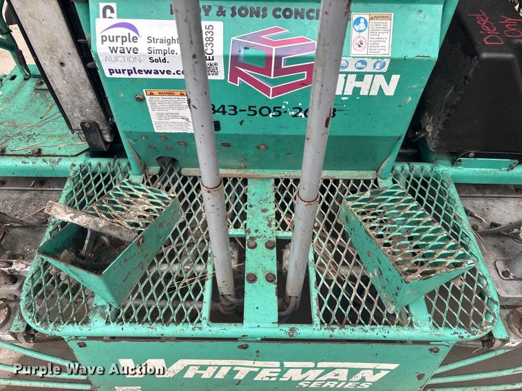 image for item EC3835 2007 Multiquip Whiteman HHN power trowel