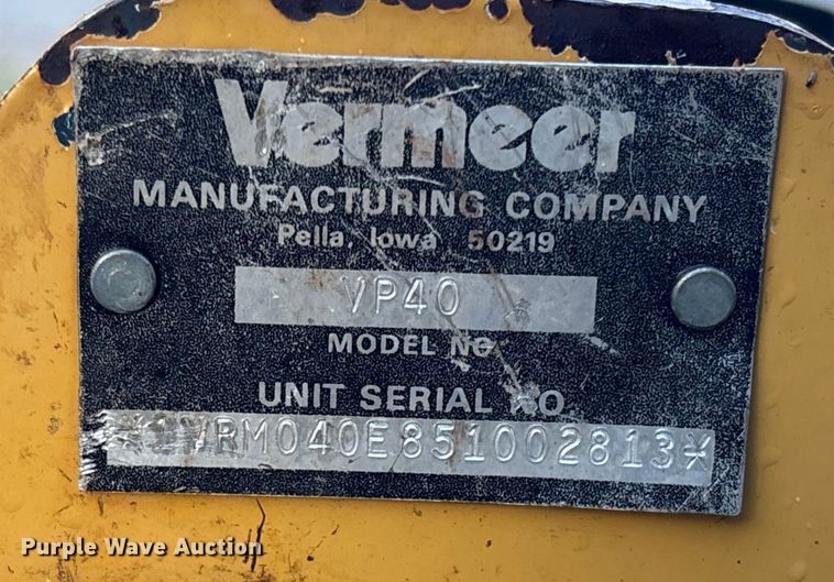 image for item EC3844 2005 Vermeer LM42 trencher