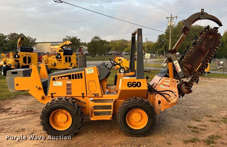 image for item EC3846 1992 Case 660 trencher