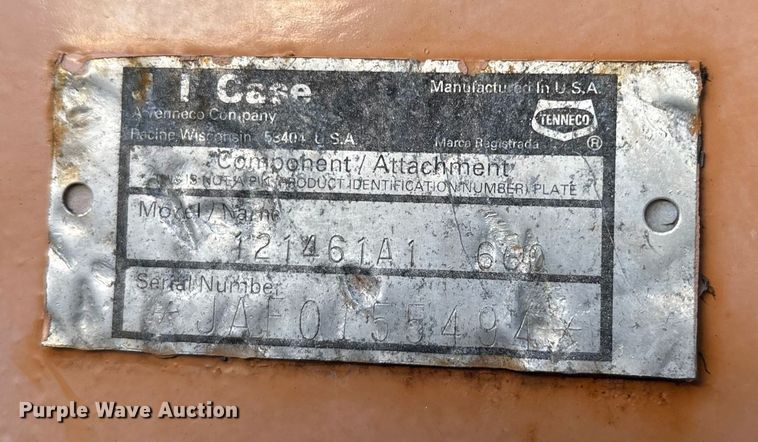 image for item EC3846 1992 Case 660 trencher