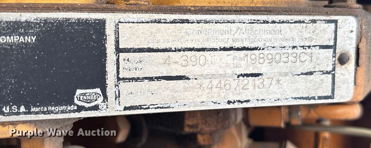 image for item EC3846 1992 Case 660 trencher