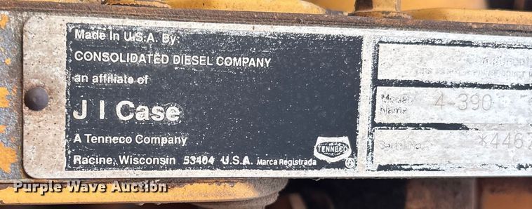 image for item EC3846 1992 Case 660 trencher