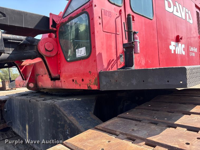 image for item EC4410 1976 Link-Belt LS 518 crane