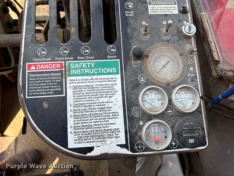 image for item EC4410 1976 Link-Belt LS 518 crane