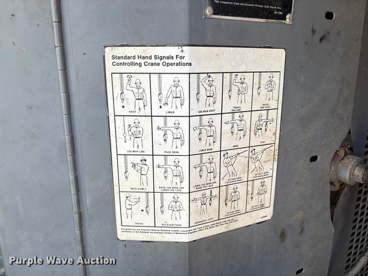 image for item EC4410 1976 Link-Belt LS 518 crane