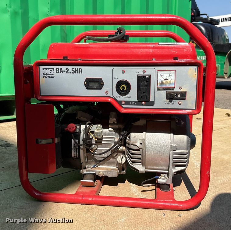 image for item EC4433 (3) Multiquip GA-2.5HR generators