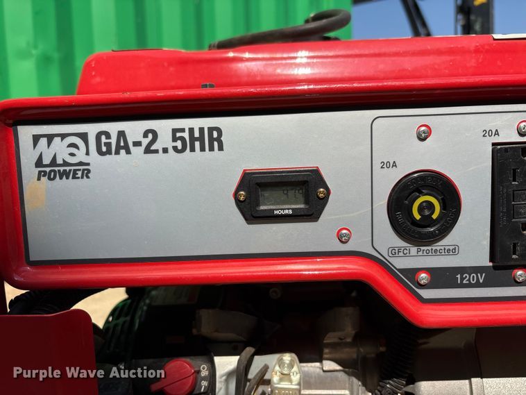 image for item EC4433 (3) Multiquip GA-2.5HR generators