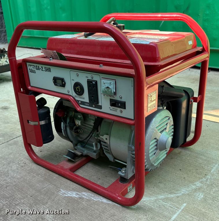 image for item EC4433 (3) Multiquip GA-2.5HR generators