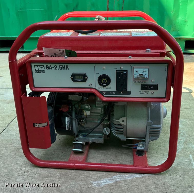 image for item EC4433 (3) Multiquip GA-2.5HR generators