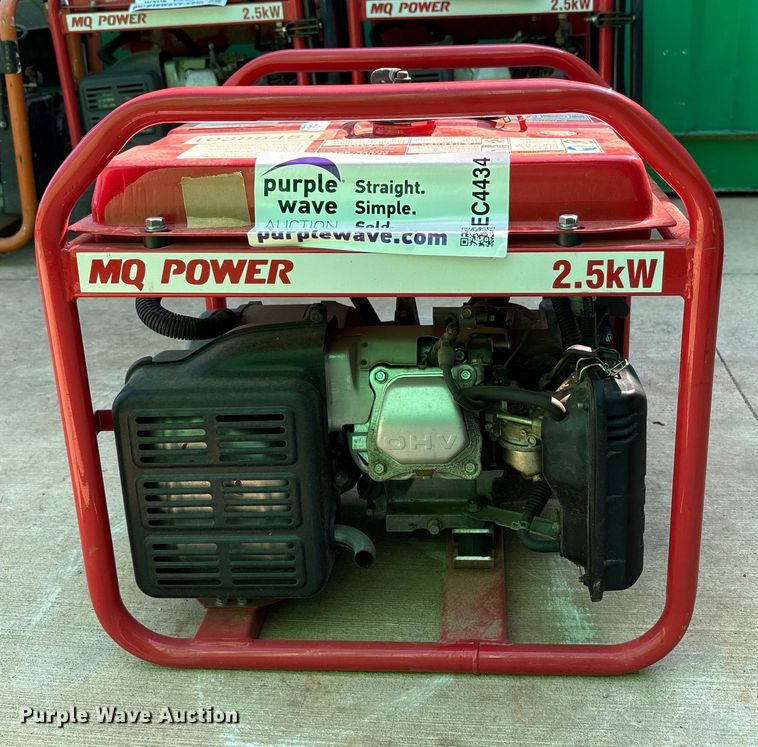 image for item EC4433 (3) Multiquip GA-2.5HR generators