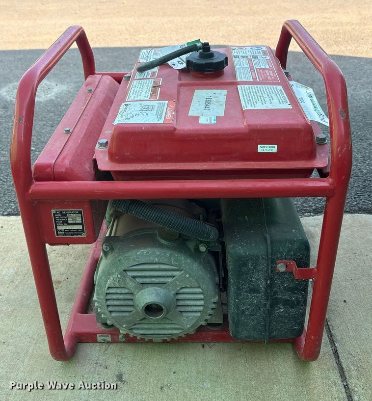 image for item EC4433 (3) Multiquip GA-2.5HR generators