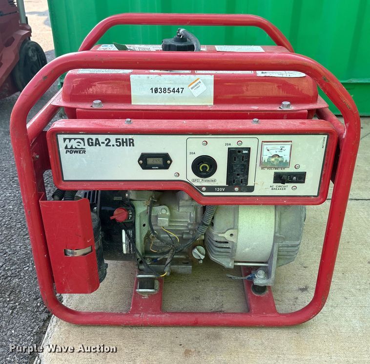 image for item EC4433 (3) Multiquip GA-2.5HR generators