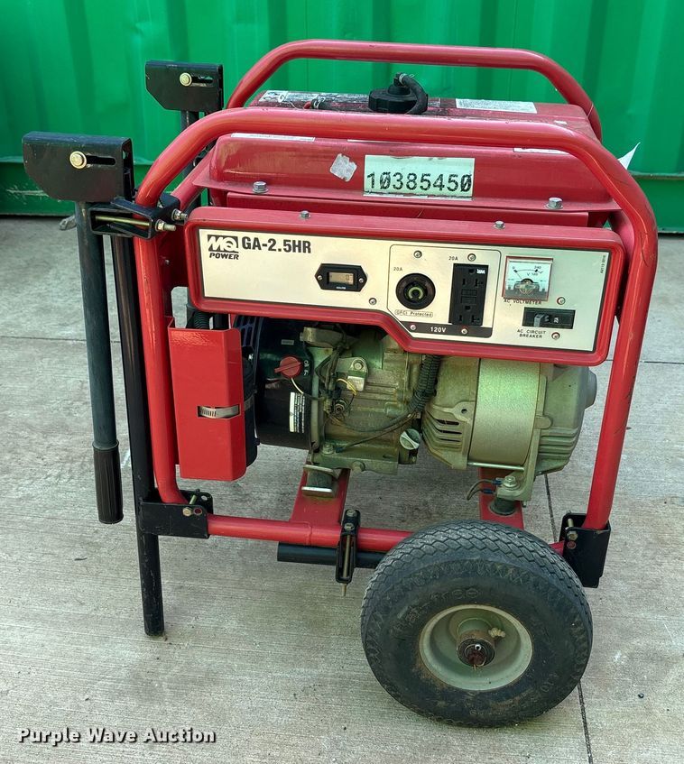 image for item EC4435 (3) Multiquip GA-2.5HR generators