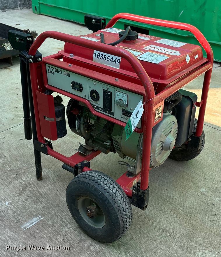 image for item EC4435 (3) Multiquip GA-2.5HR generators