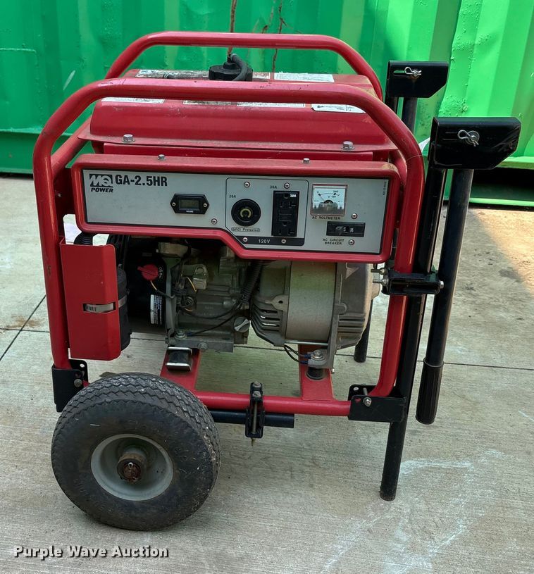 image for item EC4435 (3) Multiquip GA-2.5HR generators