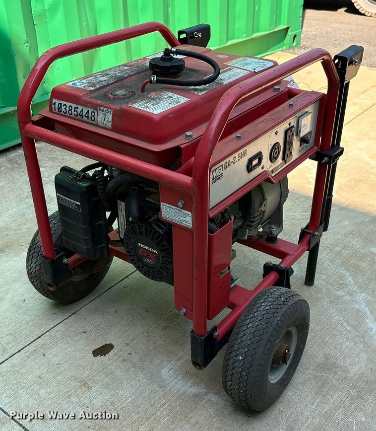 image for item EC4435 (3) Multiquip GA-2.5HR generators