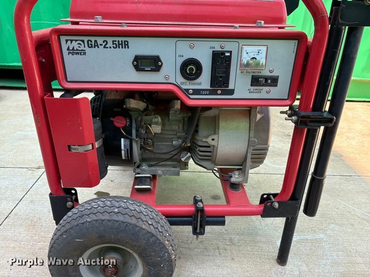 image for item EC4435 (3) Multiquip GA-2.5HR generators