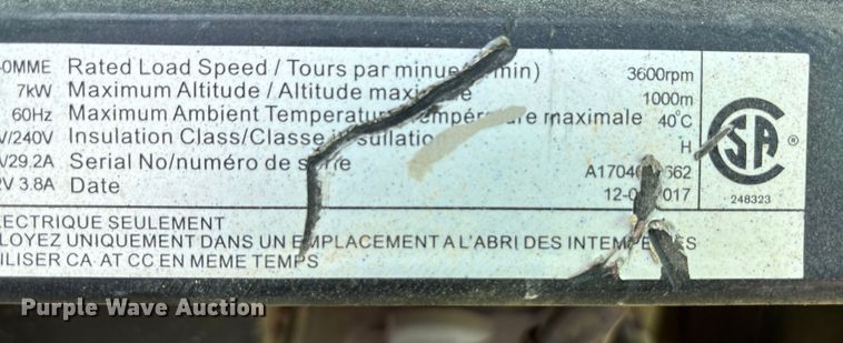 image for item EC4439 (2) generators