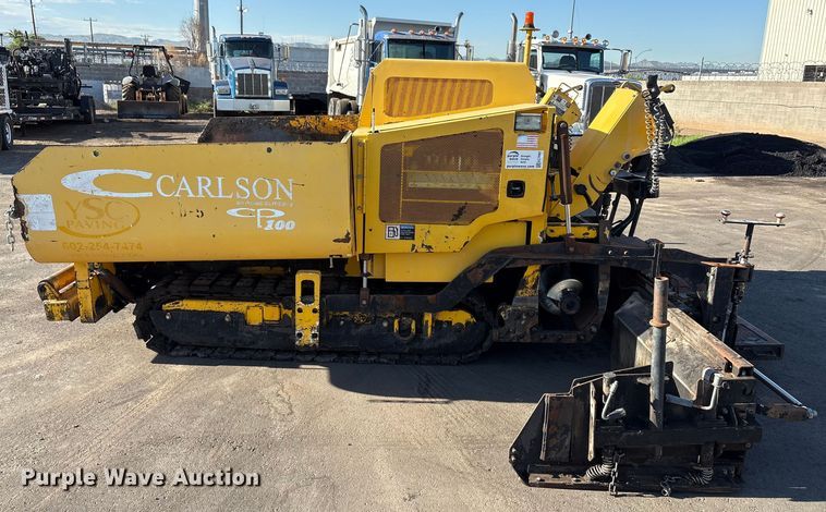 image for item EC7993 2016 Carlson CP100 paver