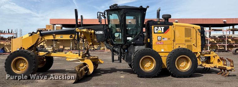 image for item EC8005 2019 Caterpillar 140M3 motor grader