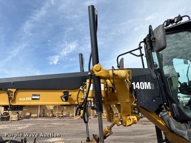 image for item EC8005 2019 Caterpillar 140M3 motor grader