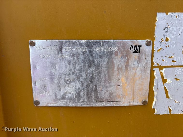 image for item EC8006 2020 Caterpillar 420F2 backhoe