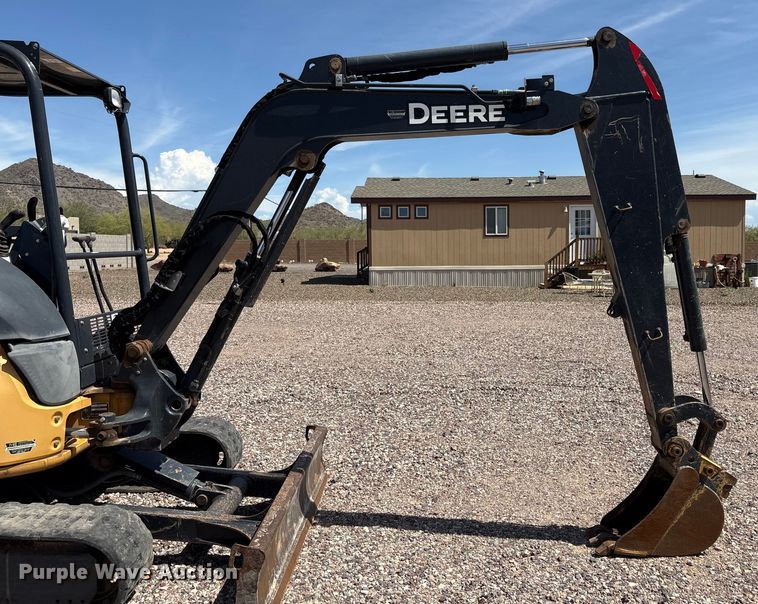 image for item EC8007 2015 John Deere 35G mini excavator