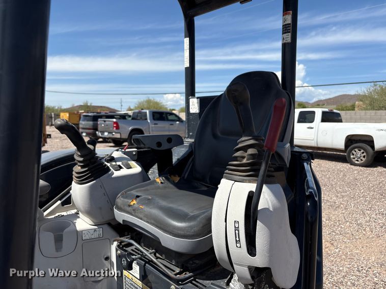 image for item EC8007 2015 John Deere 35G mini excavator