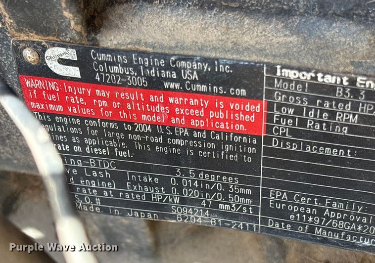 image for item EC8008 2004 Ditch Witch JT1220 Mach 1 directional boring unit