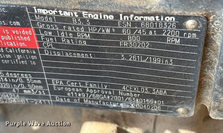 image for item EC8008 2004 Ditch Witch JT1220 Mach 1 directional boring unit