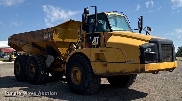 image for item ED1523 2012 Caterpillar 740B articulated haul truck