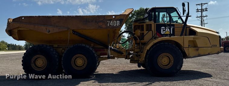 image for item ED1523 2012 Caterpillar 740B articulated haul truck