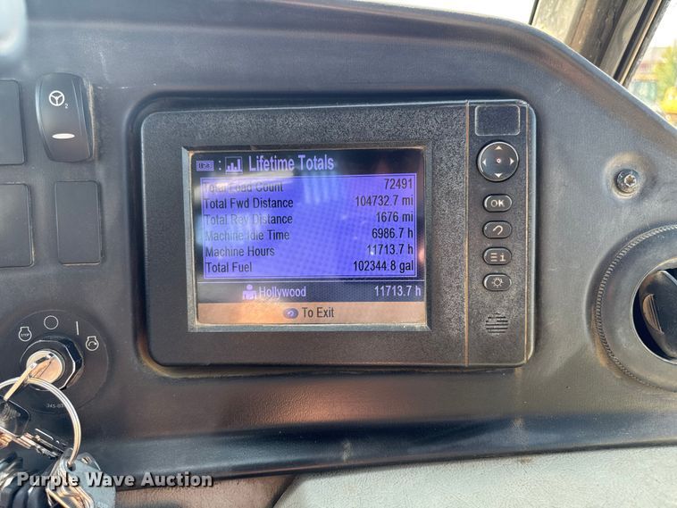 image for item ED1523 2012 Caterpillar 740B articulated haul truck