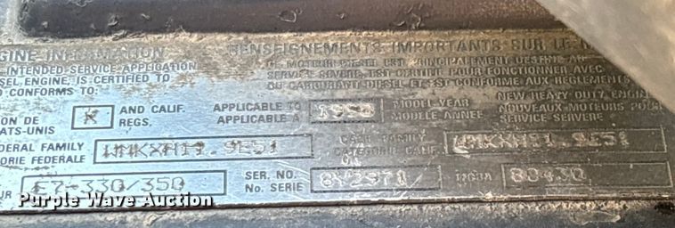 image for item ED2243 2003 Mack Vision Dump Truck