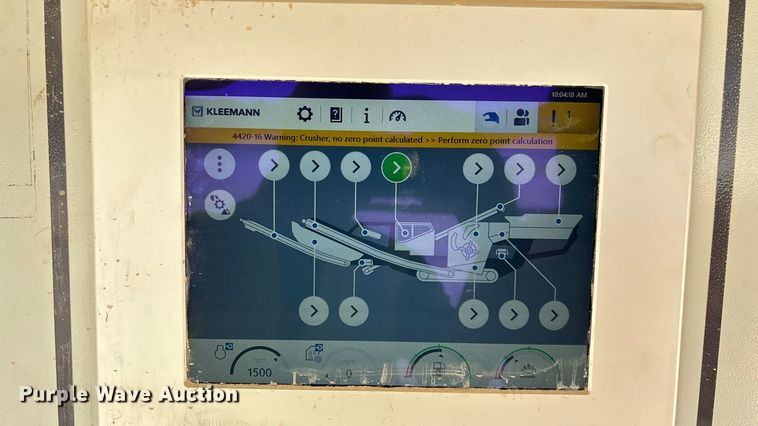 image for item ED2246 2021 Kleemann MOBIREX MR 130 Zi EVO2 losed circuit mobile impact crusher
