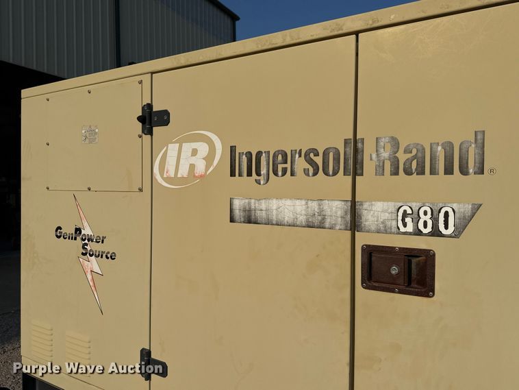 image for item ED5904 Ingersoll Rand G80 generator