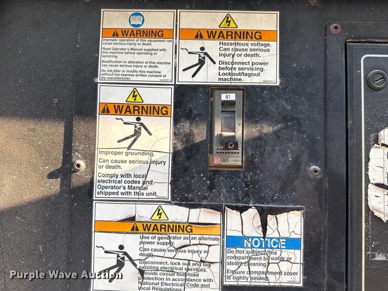 image for item ED5904 Ingersoll Rand G80 generator