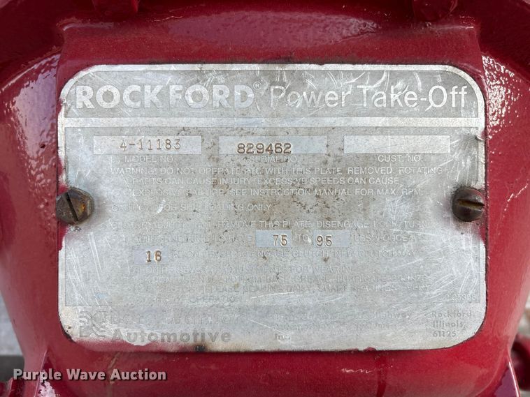 image for item ED5905 John Deere 6359 power unit