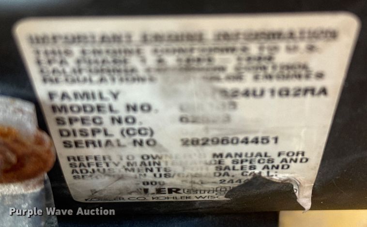 image for item ED5906 1998 Vermeer V1850 trencher