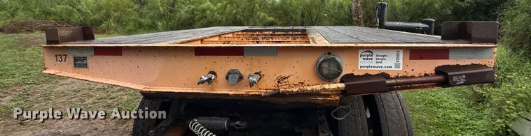 image for item ED5912 2009 Kaufman drop deck equipment trailer