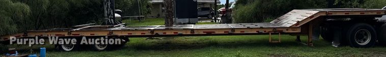 image for item ED5912 2009 Kaufman drop deck equipment trailer