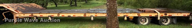 image for item ED5912 2009 Kaufman drop deck equipment trailer